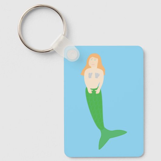 人魚 キーホルダー (正面)