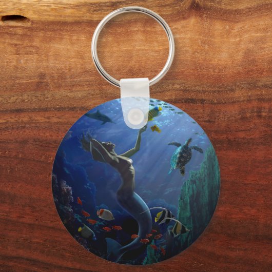 人魚 キーホルダー (正面)