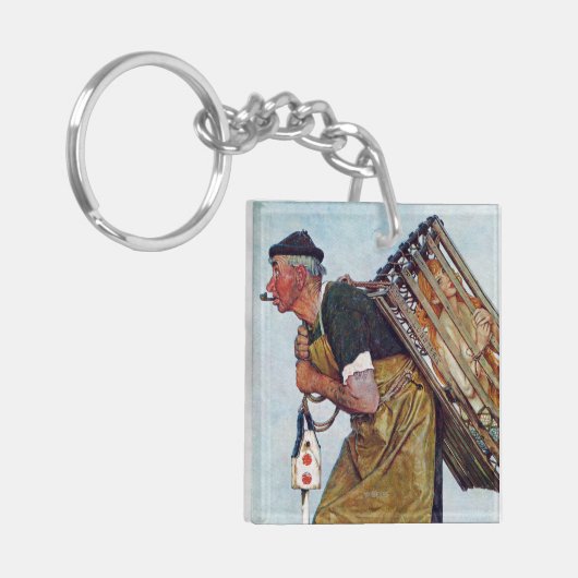 人魚 キーホルダー (正面左)