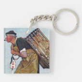 人魚 キーホルダー (裏面)