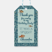 人魚 ギフトタグ (裏面)