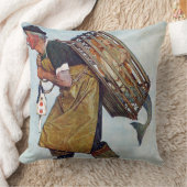 人魚 クッション (ブランケット)