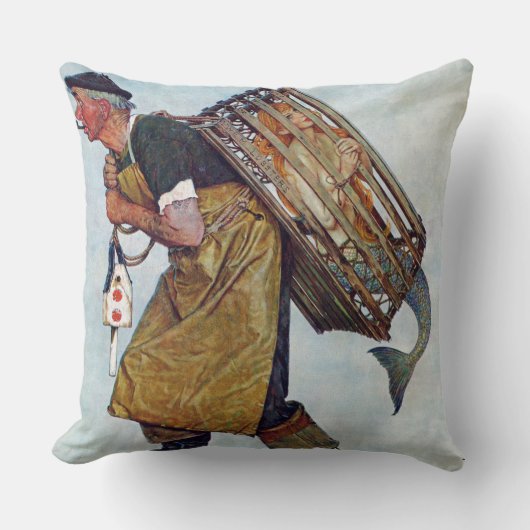 人魚 クッション (正面)