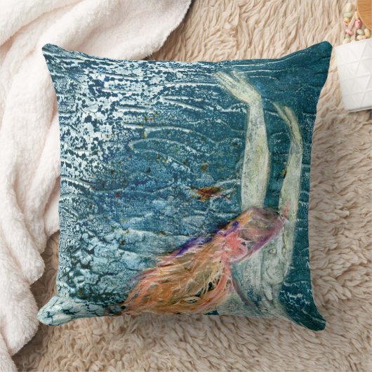 人魚 クッション (ブランケット)