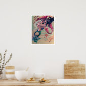 人魚「グループハグ」のポスター ポスター (キッチン)