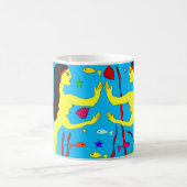 人魚 コーヒーマグカップ (中央)