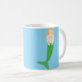 人魚 コーヒーマグカップ (正面右)