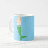 人魚 コーヒーマグカップ (正面左)