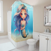 人魚 シャワーカーテン (インサイチュ)