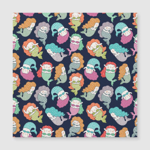 人魚:シームレお洒落スパターン。