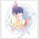 人魚 シール (シート)