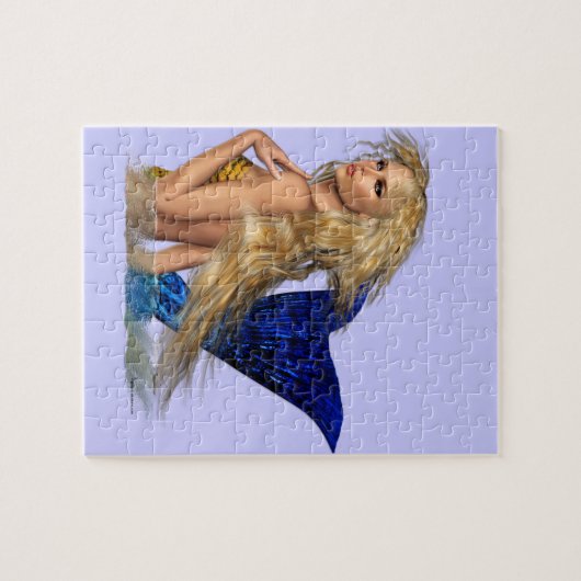 人魚 ジグソーパズル (横)