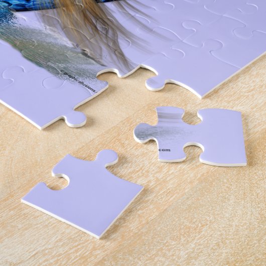 人魚 ジグソーパズル (側面)