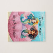 人魚 ジグソーパズル (横)