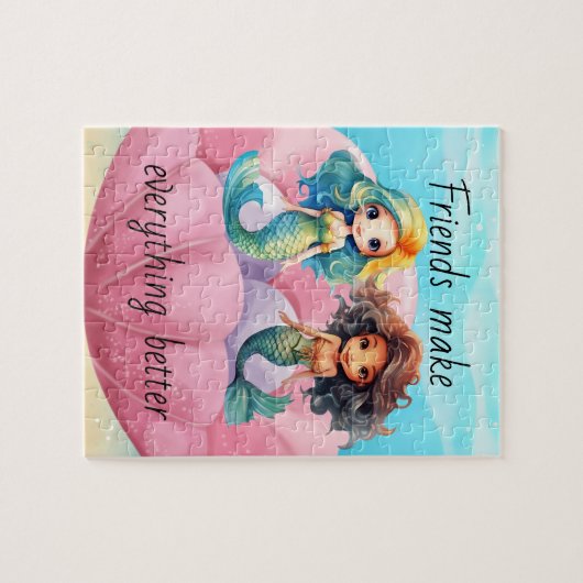 人魚 ジグソーパズル (横)