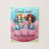 人魚 ジグソーパズル (縦)