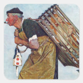 人魚 スクエアシール (正面)