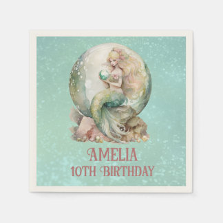 人魚 スタンダードカクテルナプキン