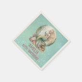 人魚 スタンダードカクテルナプキン (角)