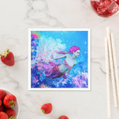 人魚 スタンダードカクテルナプキン (インサイチュ)