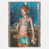 人魚 スローブランケット (正面縦)