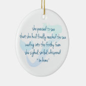 人魚 セラミックオーナメント (右)