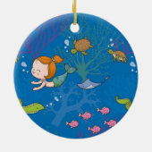 人魚 セラミックオーナメント (裏面)