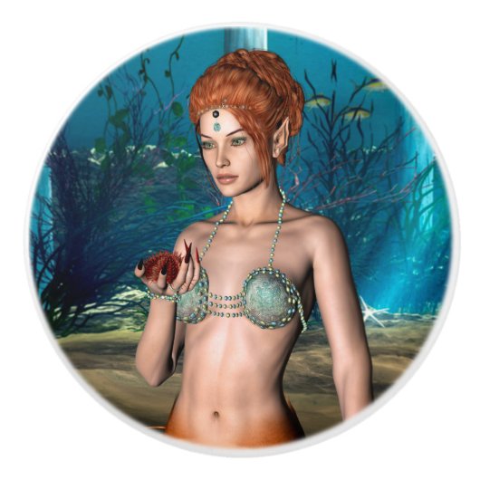 人魚 セラミックノブ (正面)