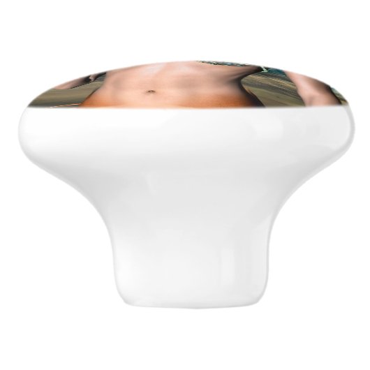 人魚 セラミックノブ (側面)