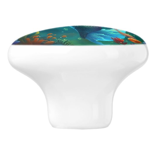 人魚 セラミックノブ (側面)