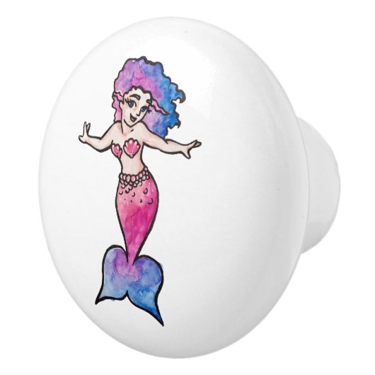 人魚 セラミックノブ (右)