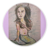 人魚 セラミックノブ (正面)