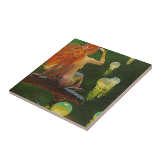 人魚 タイル (側面)