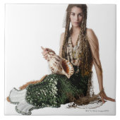 人魚 タイル (正面)