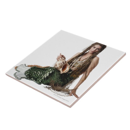 人魚 タイル (側面)