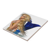 人魚 タイル (側面)