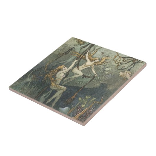 人魚 タイル (側面)