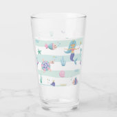 人魚 タンブラーグラス (裏面)