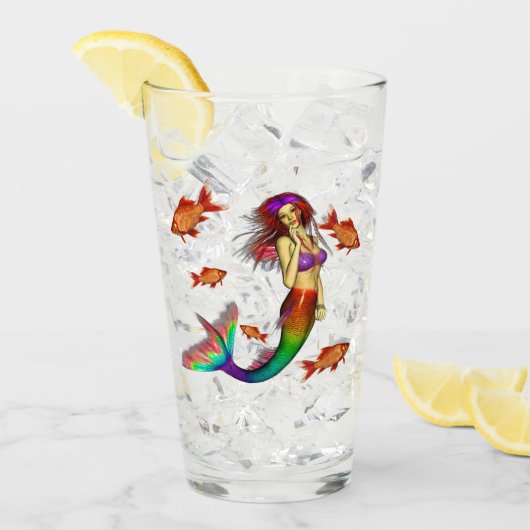 人魚 タンブラーグラス (アイス正面)