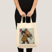 人魚 トートバッグ (正面(商品))