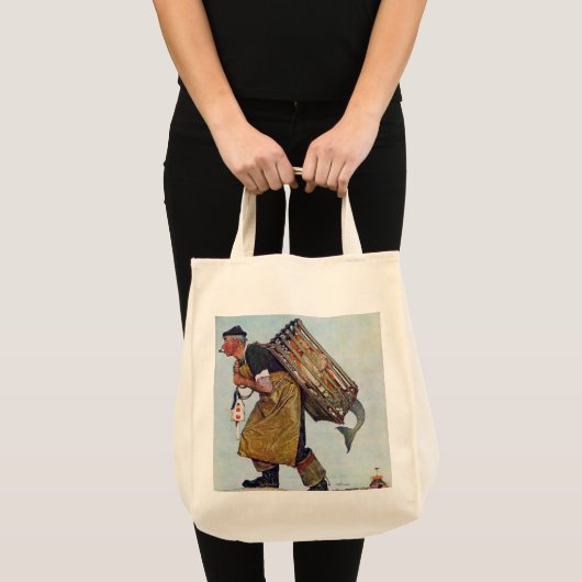人魚 トートバッグ (正面(商品))