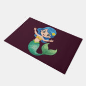 人魚 ドアマット (アングル)