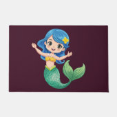 人魚 ドアマット (正面)