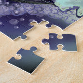 人魚、ドラゴン、&Dolphin ジグソーパズル (側面)