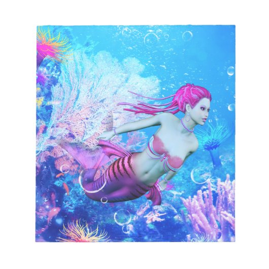 人魚 ノートパッド (正面)