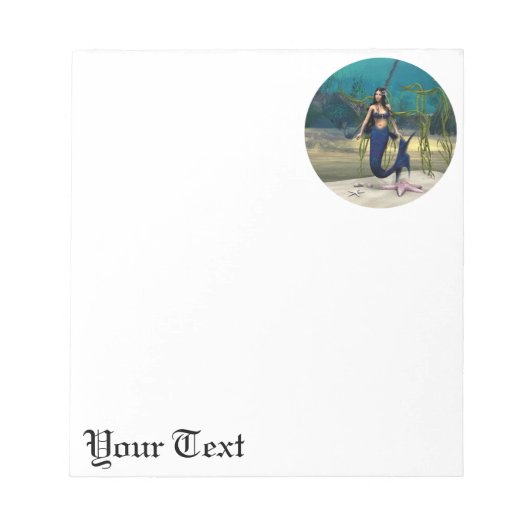 人魚 ノートパッド (正面)