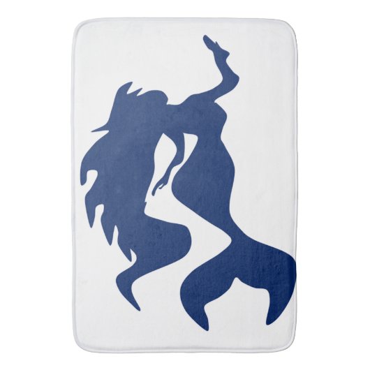 人魚 バスマット (正面縦)