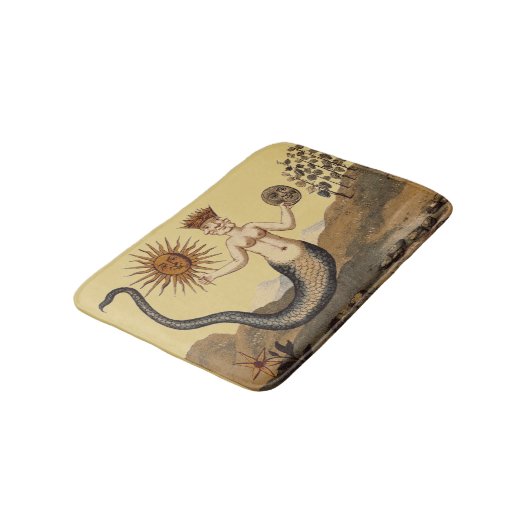 人魚 バスマット (アングル)