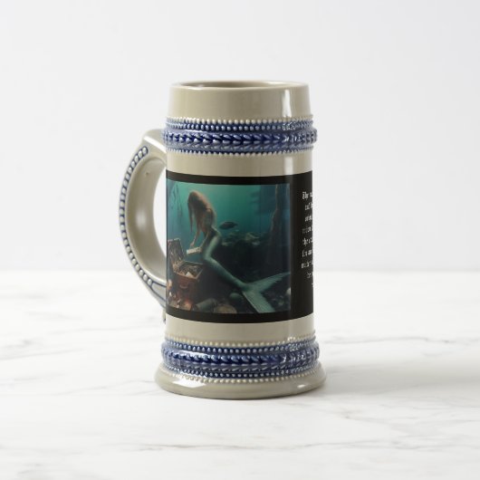人魚 ビールジョッキ (正面左)
