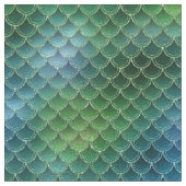 人魚 ファブリック (クローズアップ)